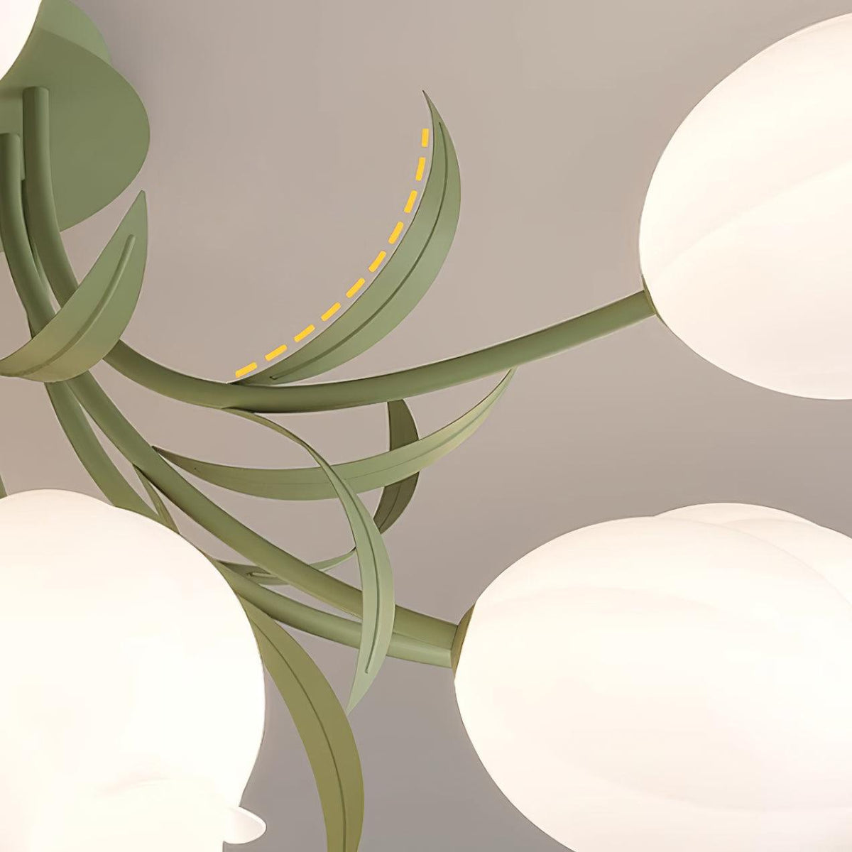 Ricko Lily Flower Ceiling Light – Multi-Head Acrylic Shades, Dimmable, Damp Rated, 3 Sizes