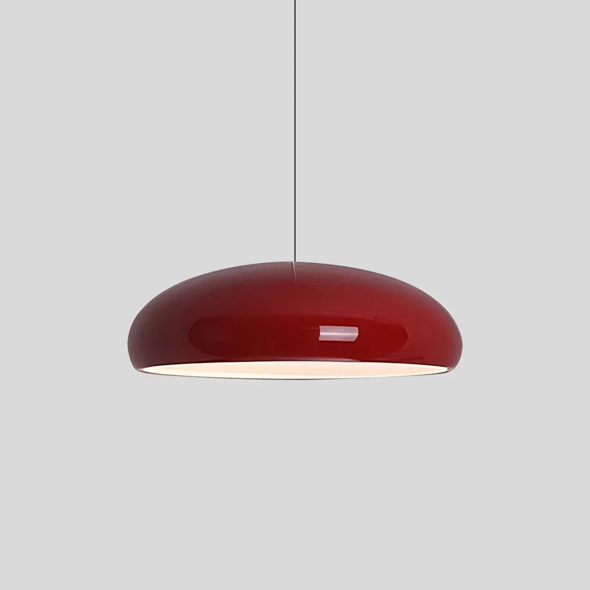 ArcDeco Dome Pendant Light – Dimmable 12W LED, 3 Color Temperatures, 4 Colors, 3 Sizes